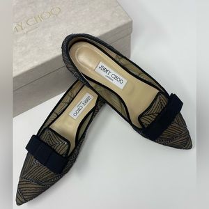 Jimmy Choo Gala Black flats